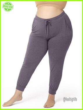 Maternity Joggers Lounge Pants Stretchy Soft Pockets Drawstring Waist